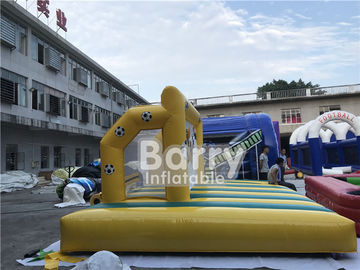आउटडोर Inflatable खेल खेल, पिछवाड़े Inflatable फुटबॉल लक्ष्य खेल