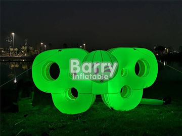 पीवीसी तिरपाल Inflatable कार्टून चरित्र, एलईडी लाइट के साथ डिजिटल प्रिंटिंग बटरफ्लाई विंग मॉडल