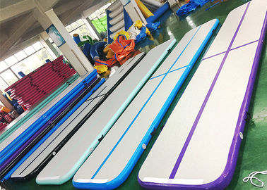 कस्टम आकार Inflatable हवा ट्रैक 3 मीटर 4 मीटर 5 मीटर 6 मीटर 8 मीटर 10 मीटर जिम मैट टम्बल ट्रैक जिमनास्टिक मैट