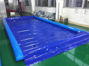 टिकाऊ Inflatable कार वॉश चटाई / ऑटो वॉशिंग उपकरण Inflatable पानी कंटेनर चटाई