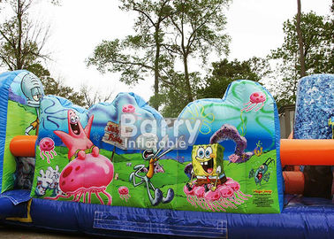 खेल का मैदान Inflatable आरपीजी बच्चा के लिए पिछवाड़े Inflatable उछाल हाउस
