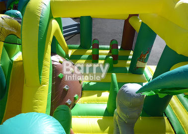 आउटडोर n इंडोर पीवीसी सामग्री उपकरण खिलौने जंगल थीम बड़ा बच्चा Inflatable खेल का मैदान