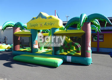 आउटडोर n इंडोर पीवीसी सामग्री उपकरण खिलौने जंगल थीम बड़ा बच्चा Inflatable खेल का मैदान