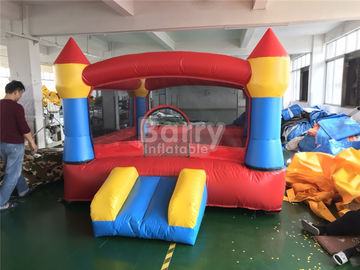 मिनी Inflatable बाउंसर कॉम्बो / पार्टी के लिए आउटडोर विशालकाय खिलौने बच्चे उछाल हाउस