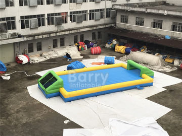 0.55 मिमी पीवीसी Inflatable साबुन सॉकर फील्ड गेम पूरी तरह से अनुकूलित: