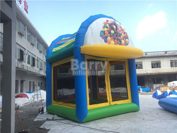 स्वनिर्धारित 0.5 मिमी पीवीसी Inflatable उछाल हाउस स्लाइड कॉम्बो के साथ