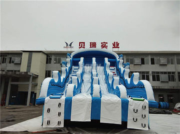 स्विमिंग पूल के लिए विशालकाय Inflatable पानी स्लाइड, वयस्क Inflatable पानी पार्क स्लाइड