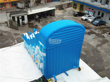 स्विमिंग पूल के लिए विशालकाय Inflatable पानी स्लाइड, वयस्क Inflatable पानी पार्क स्लाइड
