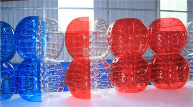 फुटबॉल Inflatable बम्पर गेंद, पीवीसी TPU आउटडोर बुलबुला फुटबॉल की गेंद