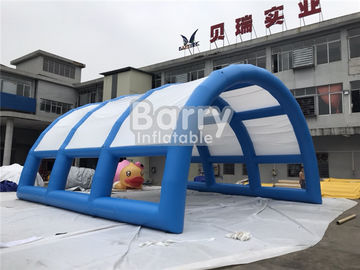 सुरंग के साथ अनुकूलित आकार टिकाऊ Inflatable घटना आश्रय तम्बू