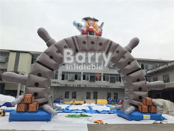 OEM लोगो मुद्रण के साथ आउटडोर वाणिज्यिक विज्ञापन Inflatable आर्क