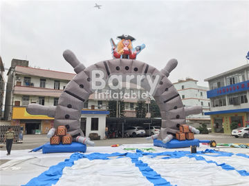 OEM लोगो मुद्रण के साथ आउटडोर वाणिज्यिक विज्ञापन Inflatable आर्क