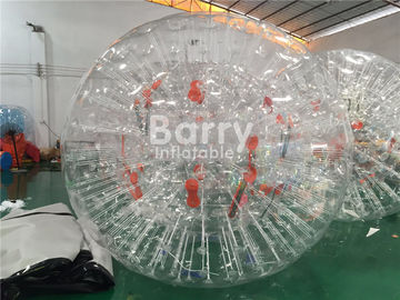 व्यक्तिगत आउटडोर Inflatable खिलौने बड़े पीवीसी Inflatable शरीर ज़ोर बॉल बॉल सॉकर