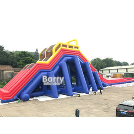 पार्क विशालकाय Inflatable योनि स्लाइड / अनुकूलित Inflatable पर्ची और स्लाइड