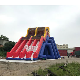 पार्क विशालकाय Inflatable योनि स्लाइड / अनुकूलित Inflatable पर्ची और स्लाइड