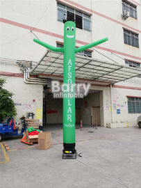 विज्ञापन के लिए कस्टम मिनी Inflatable स्काई डांसर सिंगल लेग एयर ट्यूब डांसिंग मैन