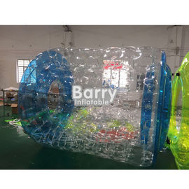 स्वनिर्धारित TPU / पीवीसी पानी रोलर बॉल स्विमिंग पूल / वाटर पार्क खेल का मैदान Inflatable पानी की गेंद में खेलते हैं