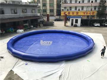 0.9 मिमी पीवीसी Inflatable स्विमिंग पूल / पोर्टेबल दौर पानी पूल को उड़ाने