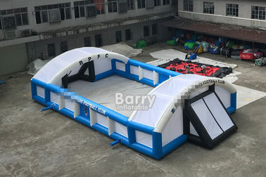 आउटडोर Inflatable खेल खेल पीवीसी Inflatable फुटबॉल फील्ड कोर्ट