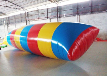 झील Inflatable पानी Blob पीवीसी Tarpaulin Inflatable पानी Catapult Blob