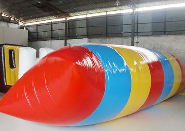 झील Inflatable पानी Blob पीवीसी Tarpaulin Inflatable पानी Catapult Blob