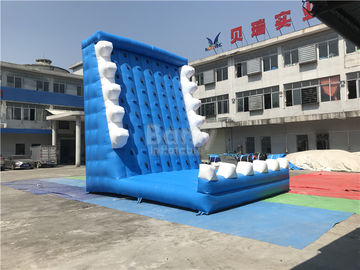 पीवीसी Inflatable खेल खेल आउटडोर वाणिज्यिक बच्चों रॉक घुस दीवार