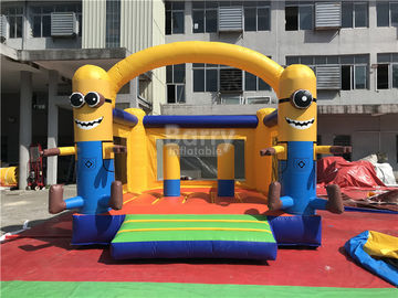 वाणिज्यिक Inflatable Minions निकासी के लिए उछाल हाउस, Inflatable बाउंसर Trampoline