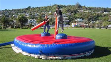 बच्चों के लिए मजेदार Inflatable ग्लेडिएटर जैवा खेल अभिनव लड़ खेल