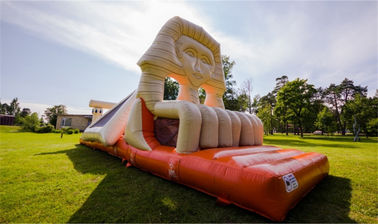 0.55 मिमी पीवीसी Inflatable मिस्र शेख़ी महल कॉम्बो, Inflatable कूद महल
