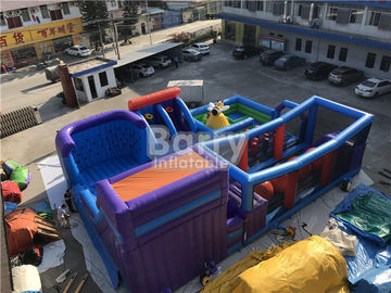योजना और डिजाइन बच्चों के लिए इनडोर उछाल Inflatable थीम मनोरंजन पार्क