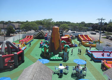 मनोरंजन पार्क या पार्टी के लिए वाणिज्यिक Inflatable खेल चुनौती खेल