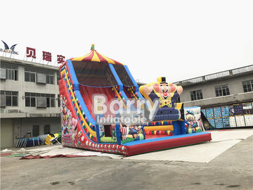 लोकप्रिय बाल Inflatable खेल का मैदान वाणिज्यिक Inflatable जोकर बच्चों के लिए उछालभरी कैसल स्लाइड