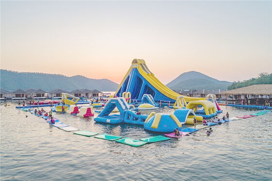 पूल के लिए मनोरंजन Inflatable पानी पार्क खेल