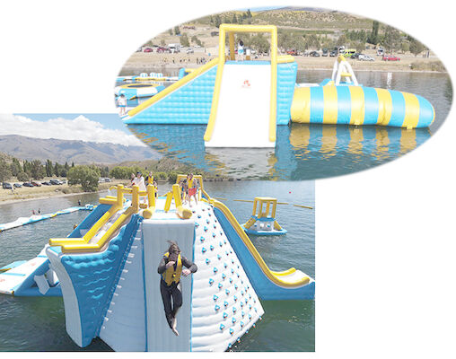 बच्चों और वयस्कों के लिए वाणिज्यिक खिलौने Inflatable पानी पार्क खेल
