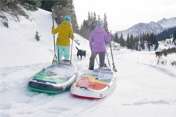 हठधर्मी स्की सुविधा Inflatable सुपर बोर्ड लोगो कस्टम