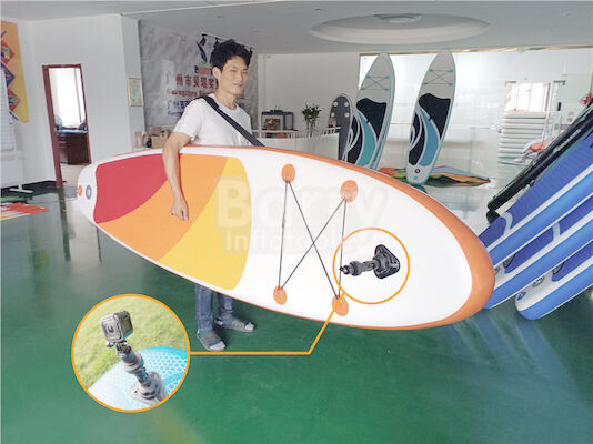 सेल्फी कैमरा इंटरफेस के साथ पीवीसी इन्फ्लैटेबल सर्फबोर्ड इसुप बोर्ड Board