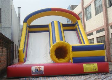 EN14960 बच्चे निविड़ अंधकार पीवीसी के साथ वाणिज्यिक Inflatable कॉम्बो स्लाइड बजाना
