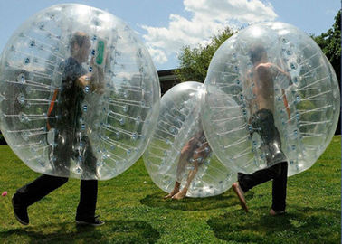 मानव आउटडोर Inflatable खिलौने फुटबॉल बुलबुला बॉल / बडी बम्पर बॉल