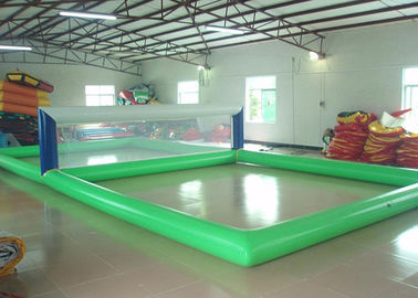 आकर्षक Inflatable खेल खेल 15 × 8 मीटर Inflatable वॉलीबॉल कोर्ट