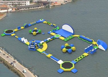 रोमांचक पिछवाड़े Inflatable जल पार्क किराये, वयस्कों के लिए पानी पार्क उड़ाओ