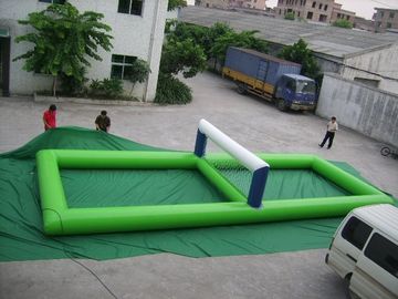 जल पूल खेलों के लिए पोर्टेबल पनरोक Inflatable वॉलीबॉल फील्ड
