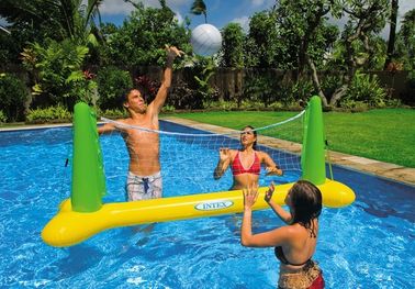 एक्वा पार्क के लिए कस्टम Inflatable खेल खेल / मिनी Inflatable वॉलीबॉल फील्ड