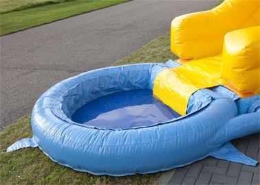 बच्चों के लिए मिनी Inflatable जल स्लाइड, Inflatable जल कूदते महल स्लाइड
