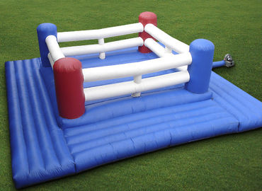 बच्चों के लिए पोर्टेबल Inflatable खेल खेल, पीवीसी Inflatable बॉक्सिंग रिंग कोर्ट
