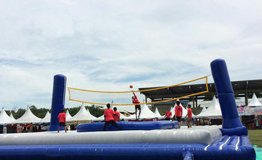 टिकाऊ Inflatable बॉसबॉल कोर्ट Inflatable खेल खेल 12 व्यक्ति के लिए