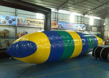 वयस्कों के लिए पागल विशालकाय Inflatable जल खिलौने, पानी Blob Trampoline