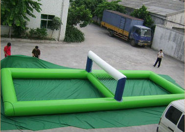 पोर्टेबल Inflatable जल खिलौने, पानी के लिए विशालकाय Inflatable वॉलीबॉल कोर्ट