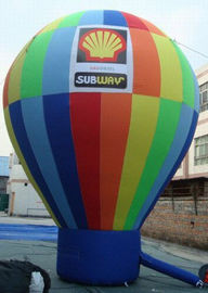 विज्ञापन के लिए विशाल निविड़ अंधकार इंद्रधनुष पृथ्वी Inflatable गुब्बारे