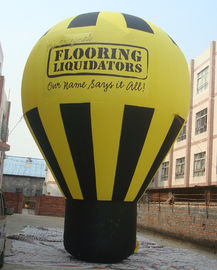 पीवीसी Tarpaulin Inflatable गुब्बारा, विज्ञापन के लिए Inflatable ग्राउंड गुब्बारा