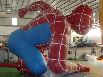 उत्कृष्ट जलरोधक Inflatable विज्ञापन उत्पाद कार्टून स्पाइडरमैन